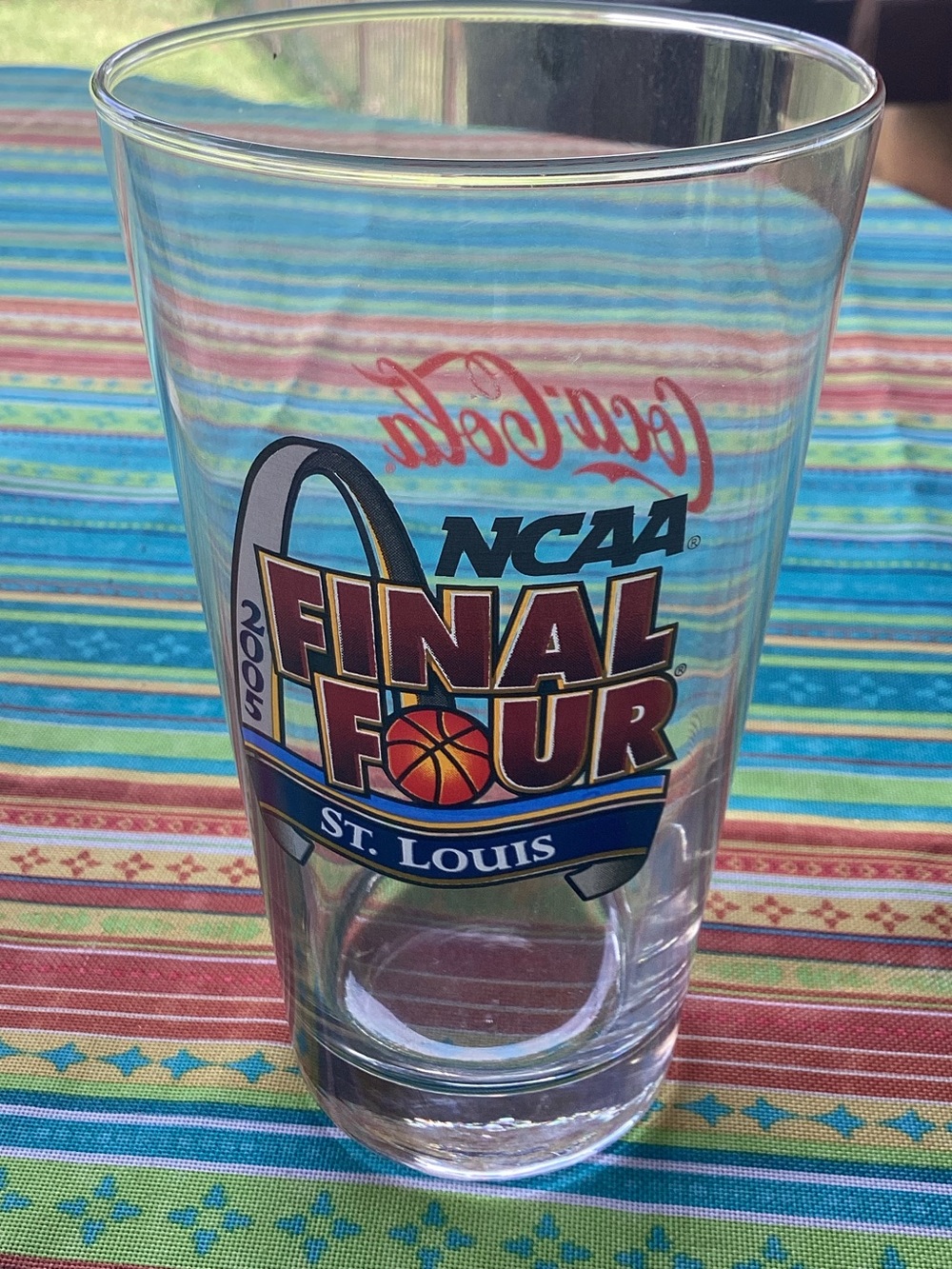 Coca Cola Vintage NCAA Final Four Tournament 2005 St Louis Pint Glass